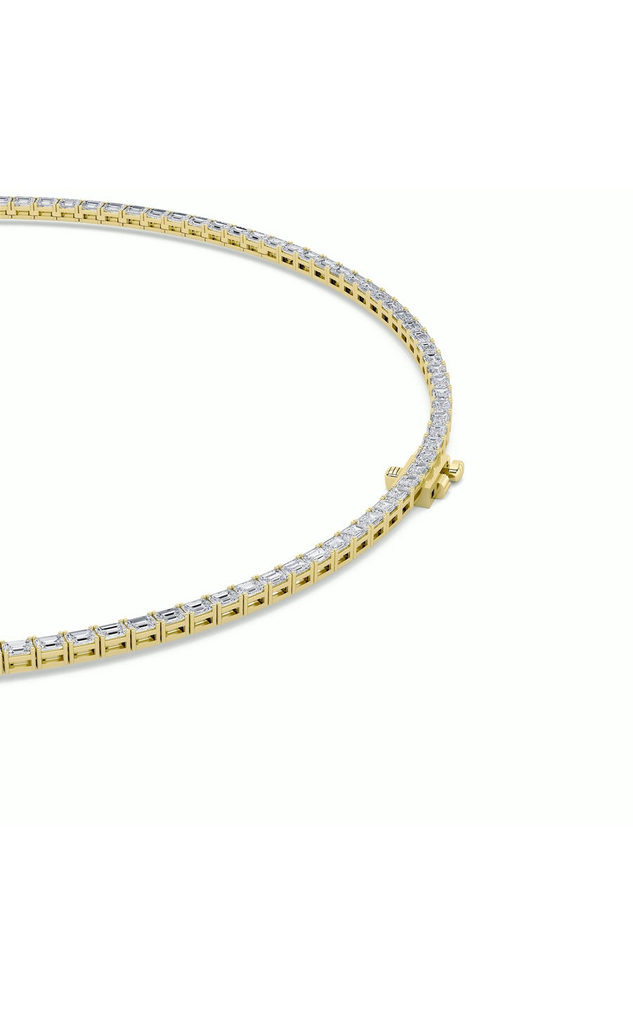 14K White Gold Necklace KJ01990N.EM-21-21F