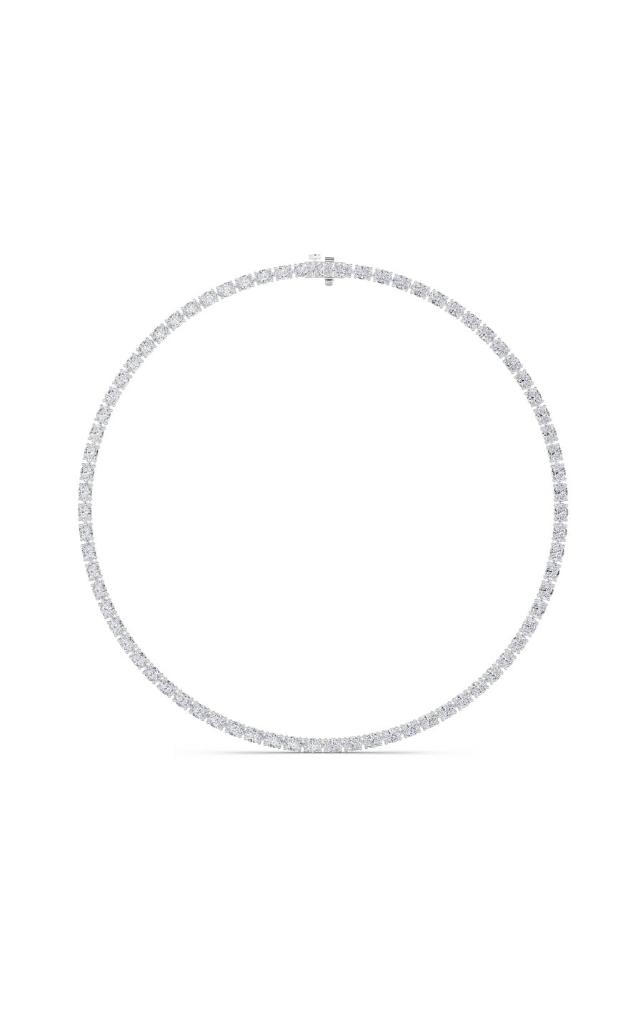 14K White Gold Necklace KJ01990N.OV-12-21F