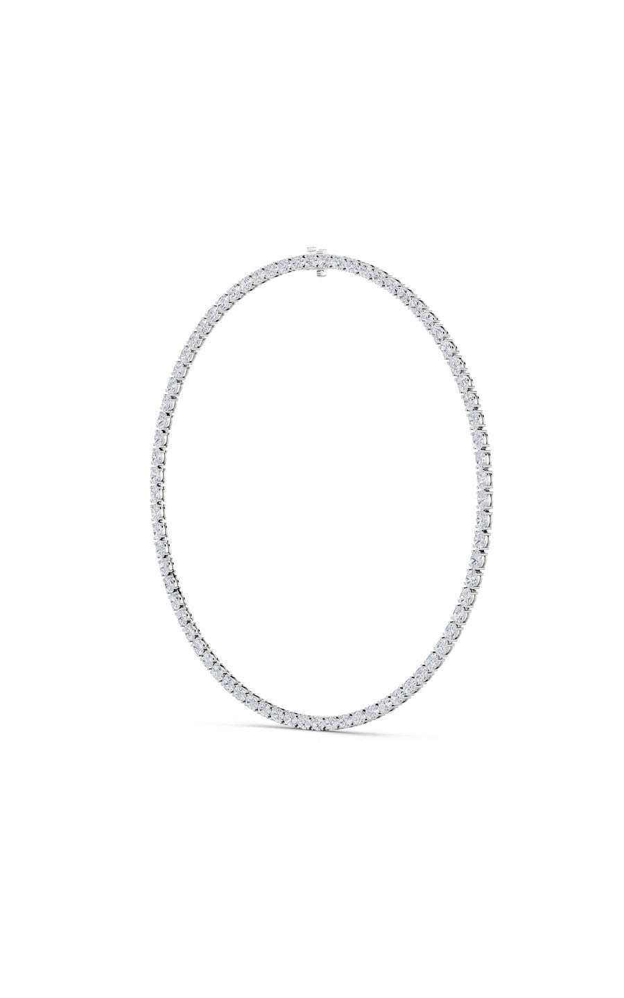 14K White Gold Necklace KJ01990N.OV-12-21F