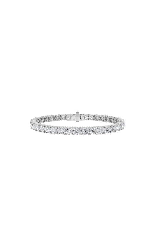 14K White Gold Bracelet KJ01855B.RD-14-21F