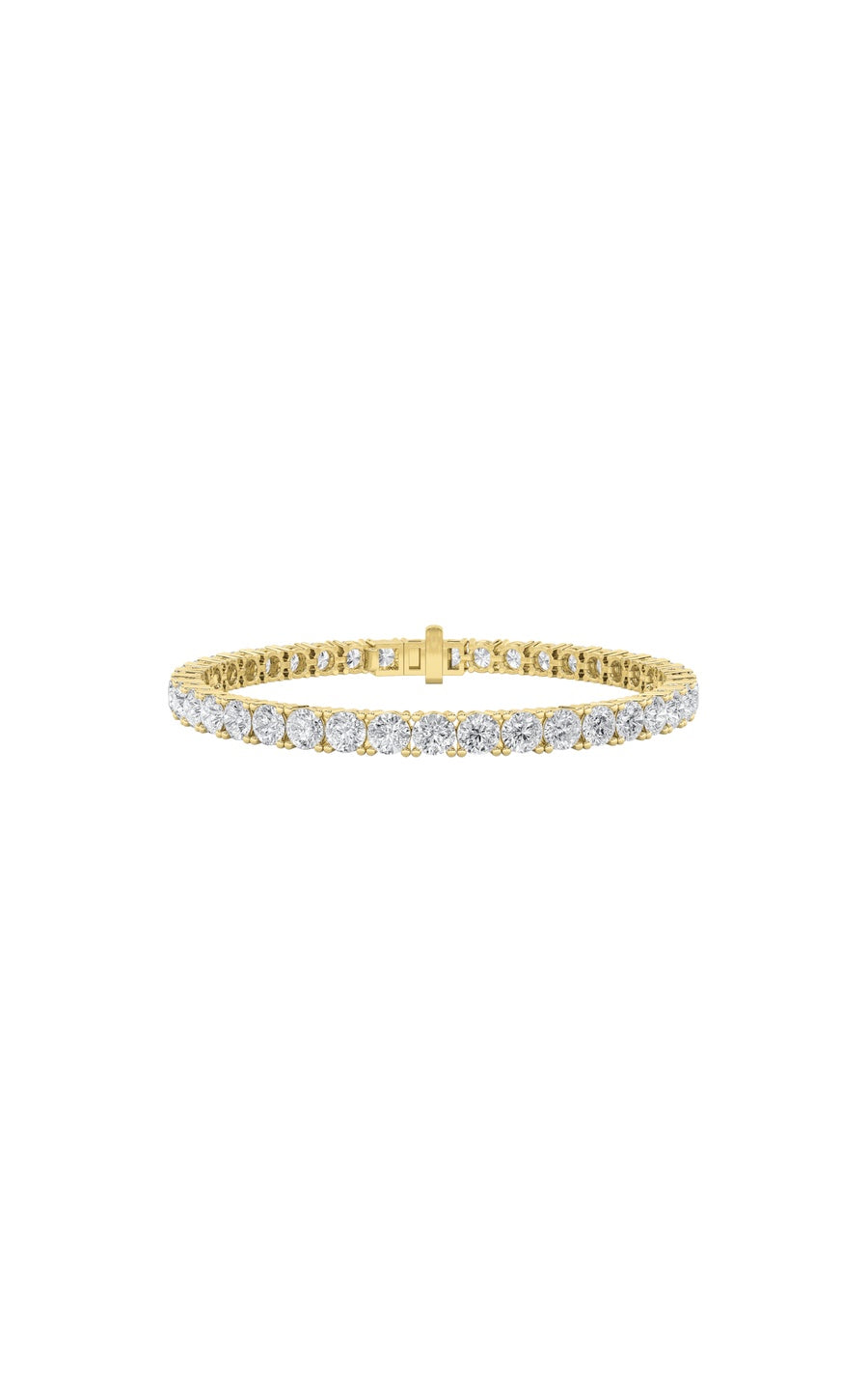 14K White Gold Bracelet KJ01855B.RD-14-21F