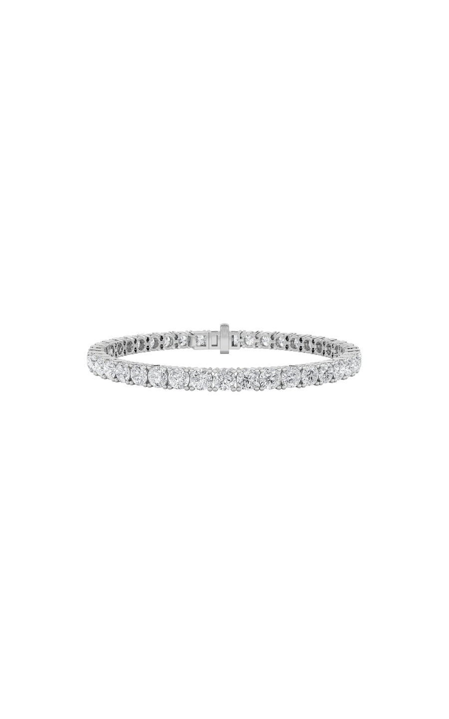 14K White Gold Bracelet KJ01855B.RD-9-21F