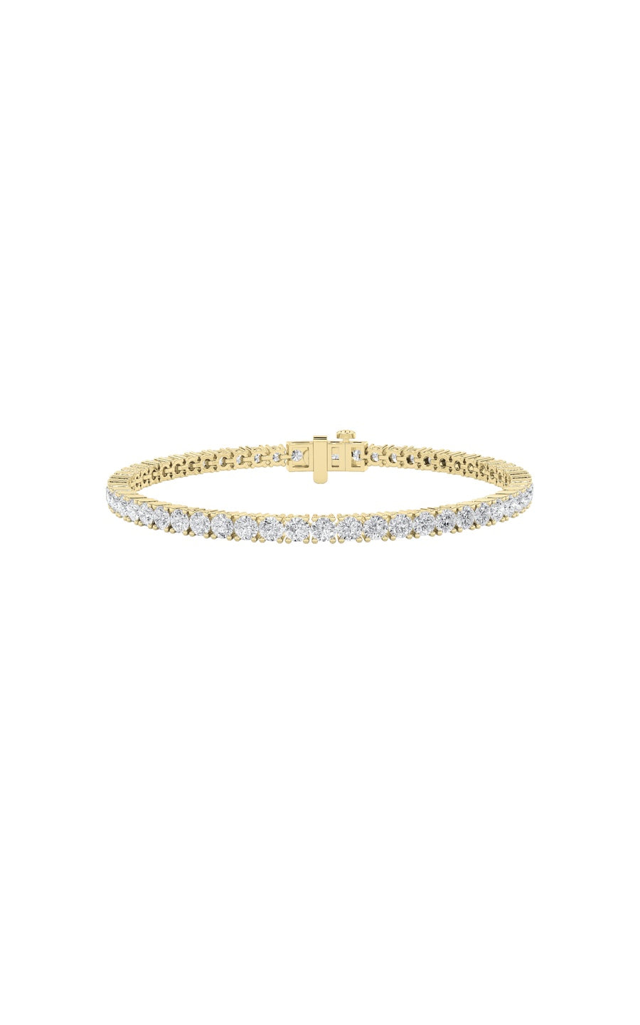 14K White Gold Bracelet KJ01855B.RD-5-21F