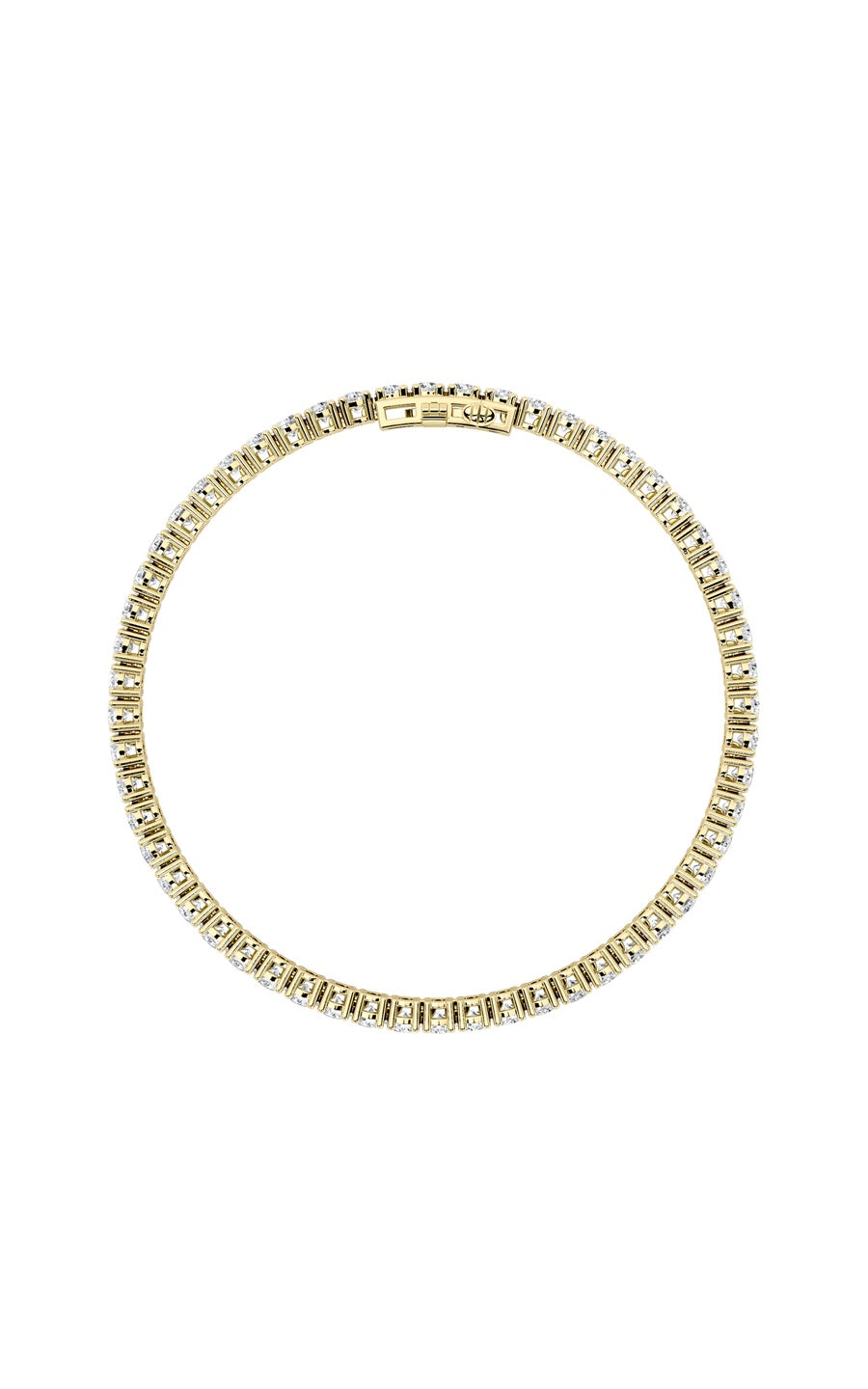 14K White Gold Bracelet KJ01855B.RD-5-21F