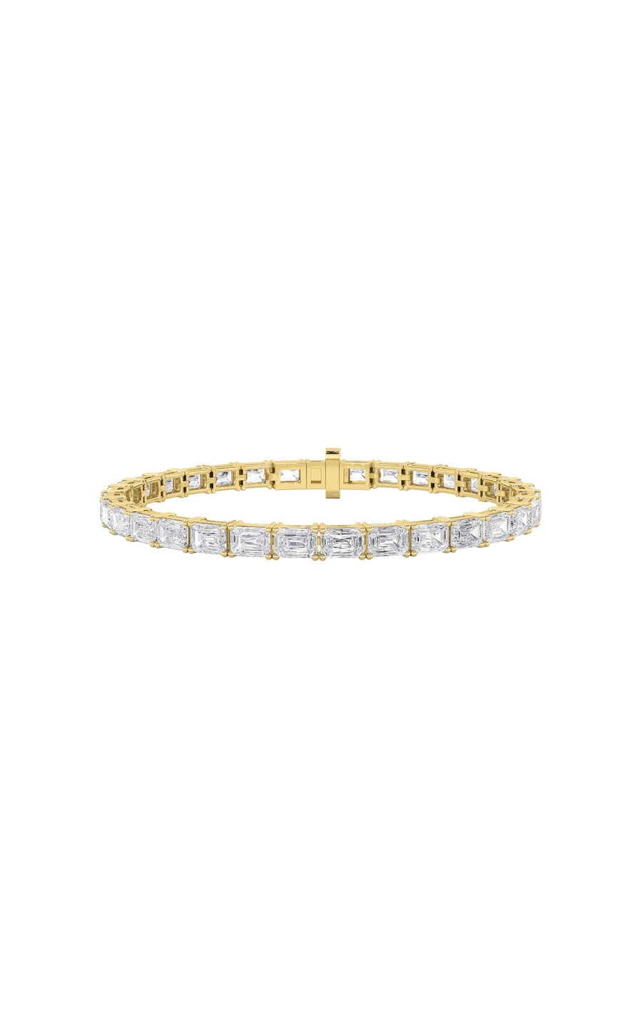 14K White Gold Bracelet KJ01991B.EM-10-21F
