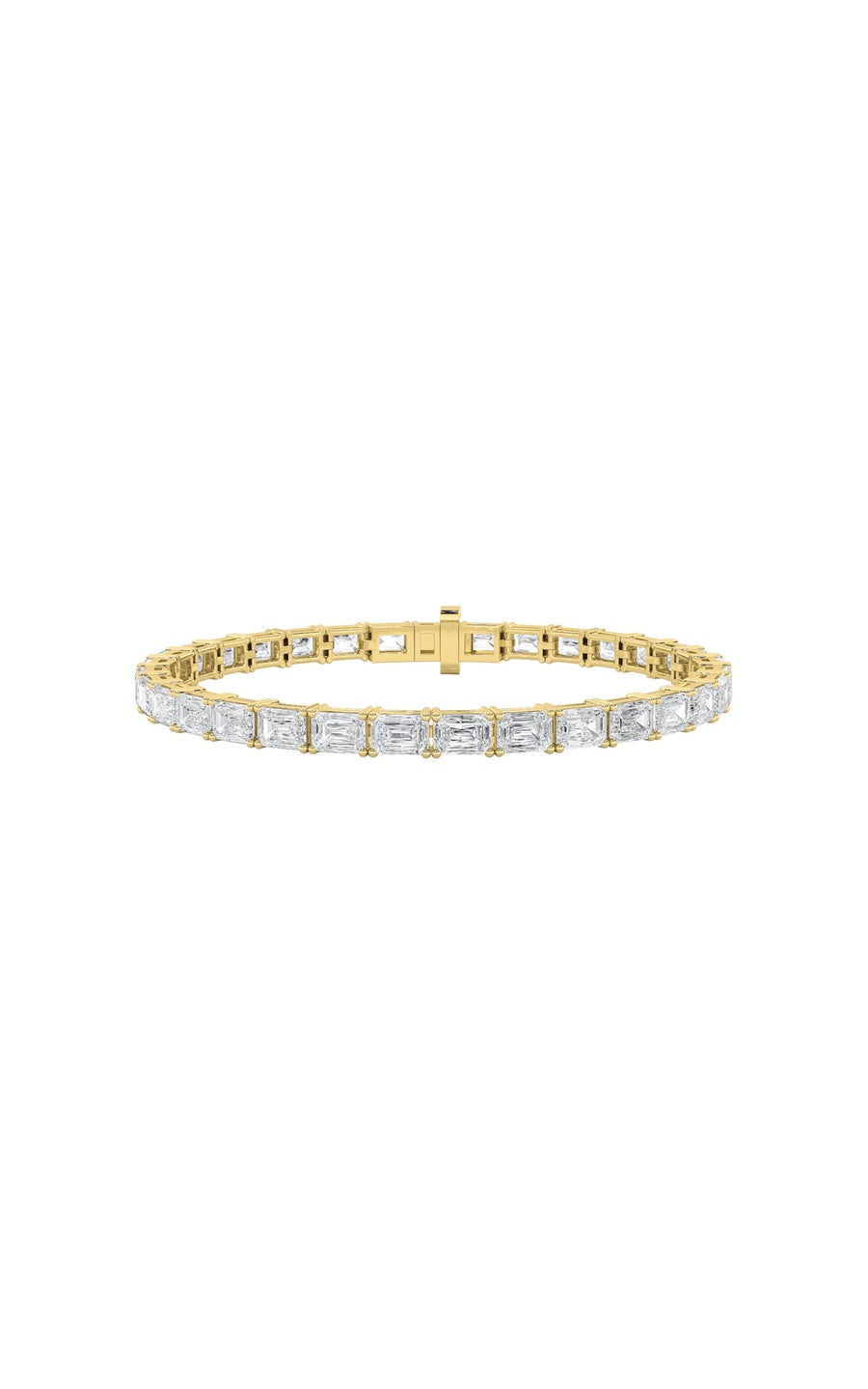 14K White Gold Bracelet KJ01991B.EM-15-21F