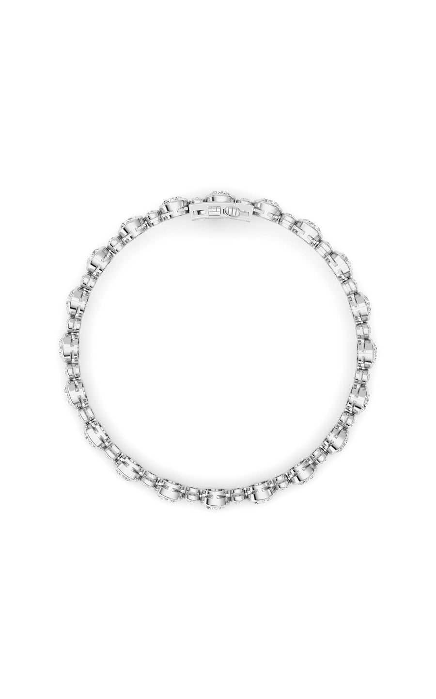 9Cttw Round Lab Grown Diamond (F/VS ) Bezel Set Bracelet in 14K Gold