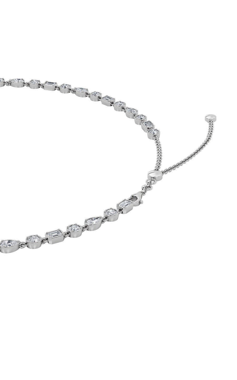 10Cttw Pear Shaped Lab Grown Diamond (F/VS) Necklace in 14K Gold