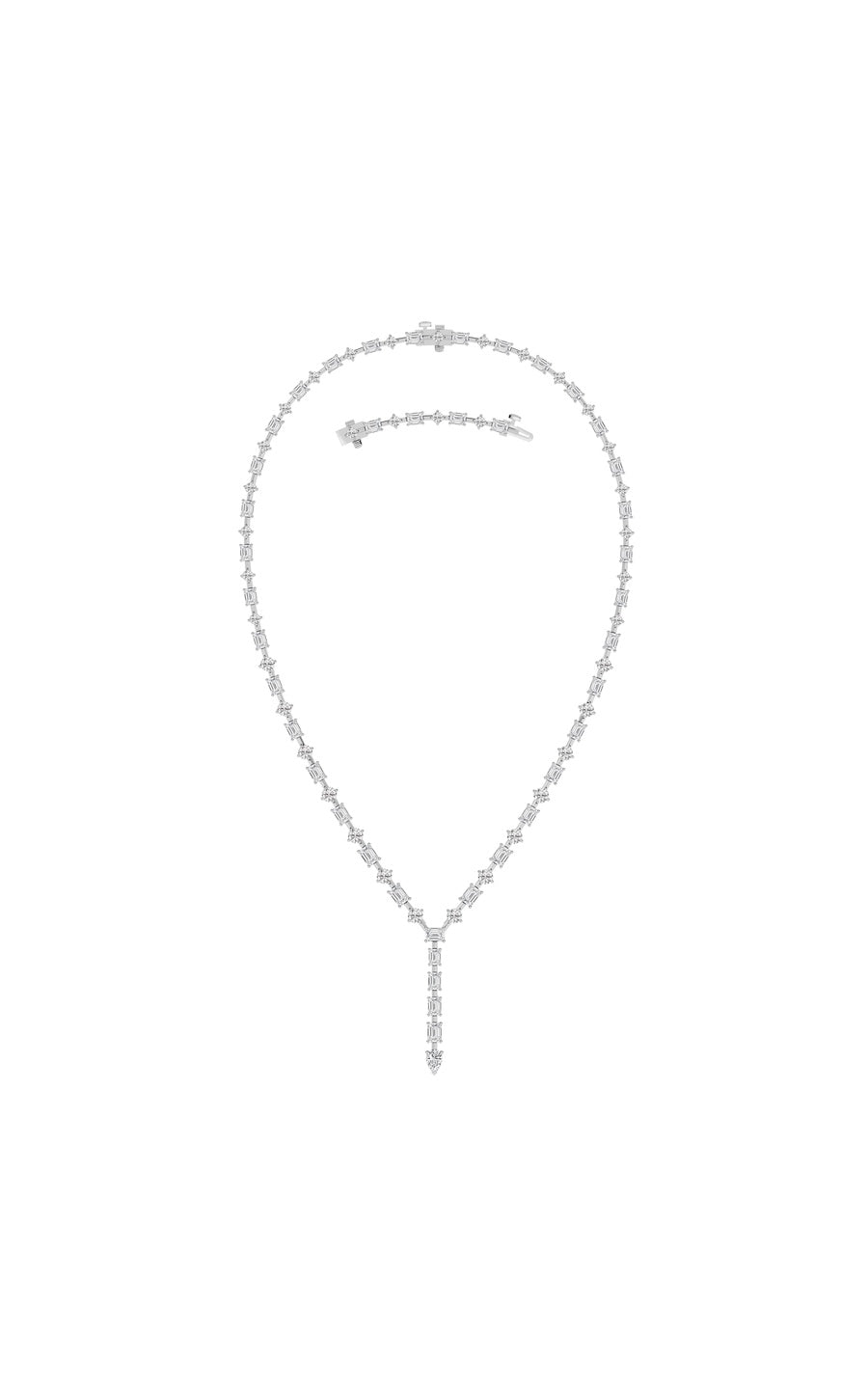 20Cttw Mix Shaped Lab Grown Diamond (F/VS ) Necklace in 14K Gold