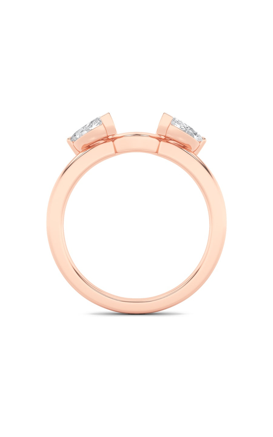 1Cttw Marquise Shaped Lab Grown Diamond (F/VS) Wrap Ring in 14K Gold
