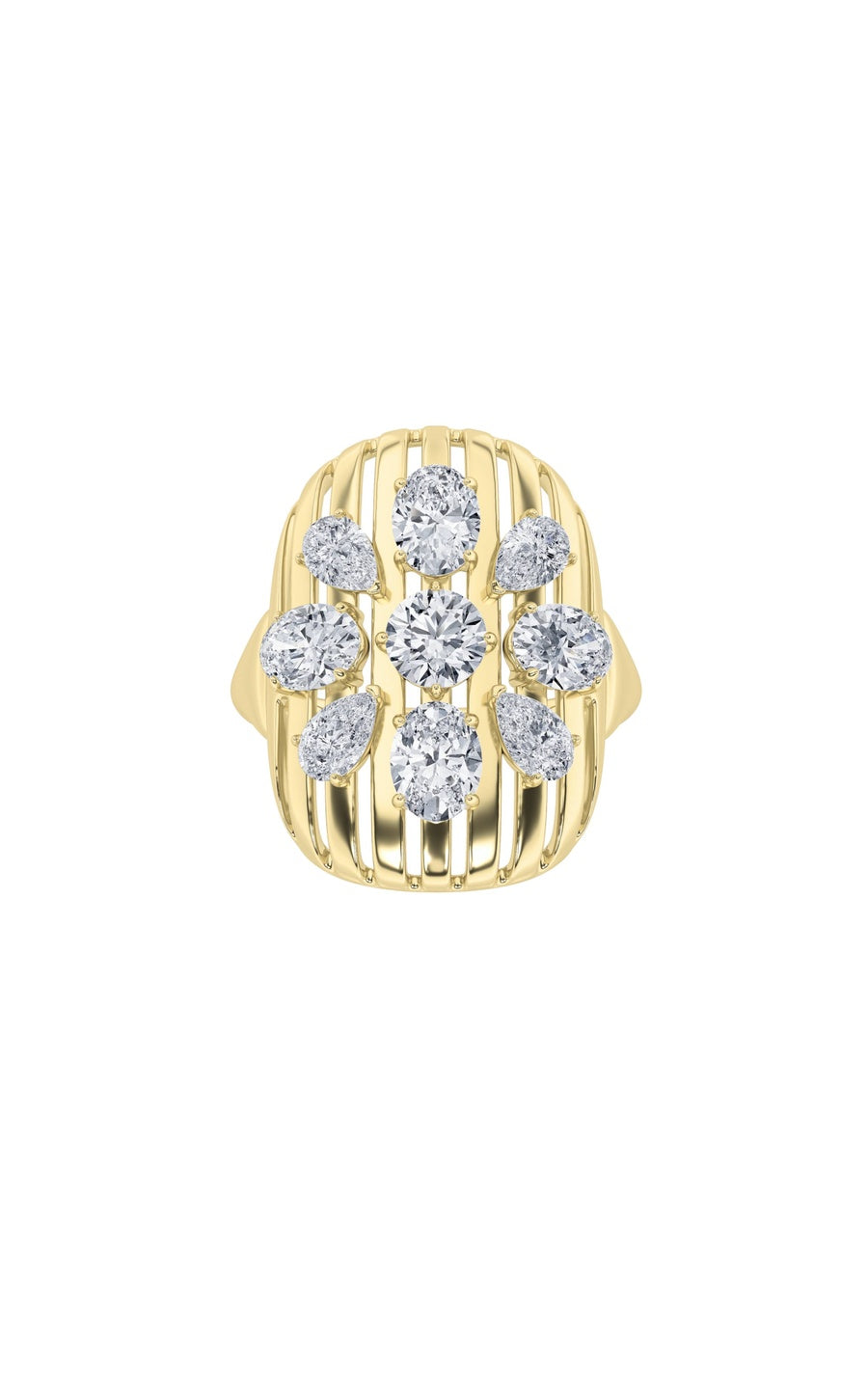 14K White Gold Ring KJ01889R.RD-2-21F
