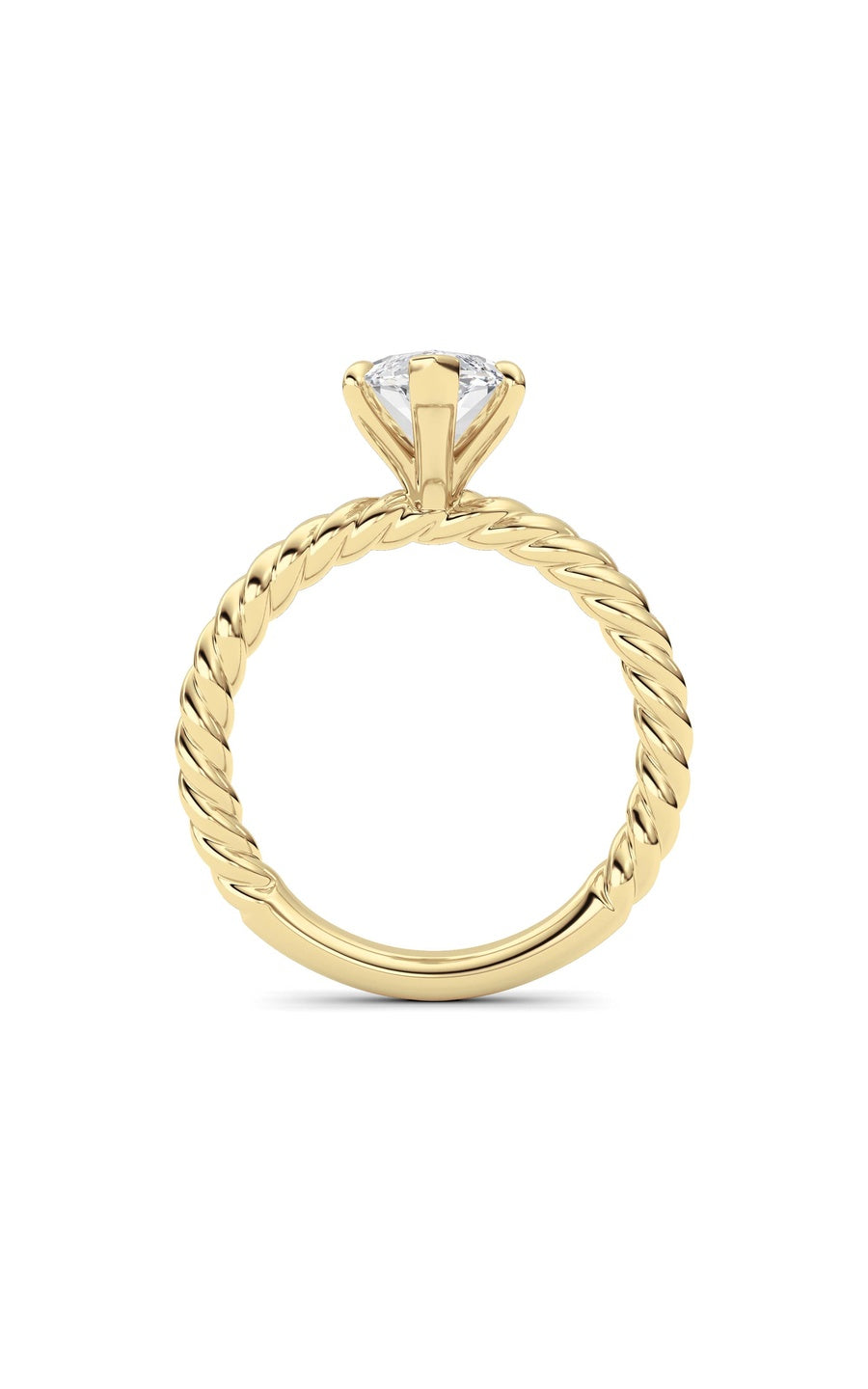 Marquise Lab Grown Diamond (F/VS ) Ring in 14K Gold