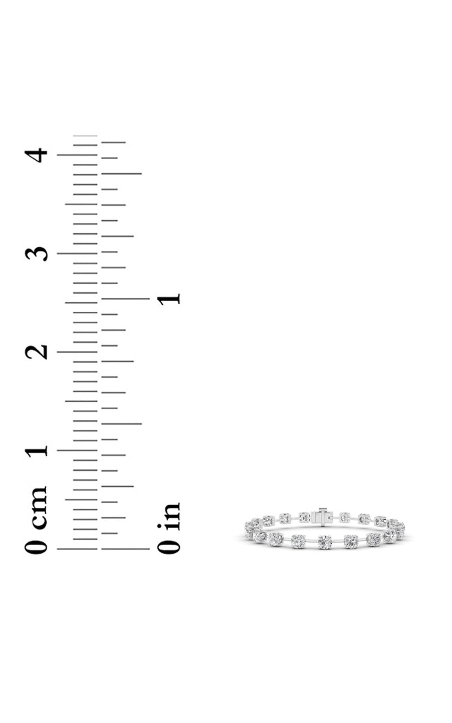 3.75Cttw Round Shaped Lab Grown Diamond Split Prong Eternity Ring in 14K Gold (F/VS)