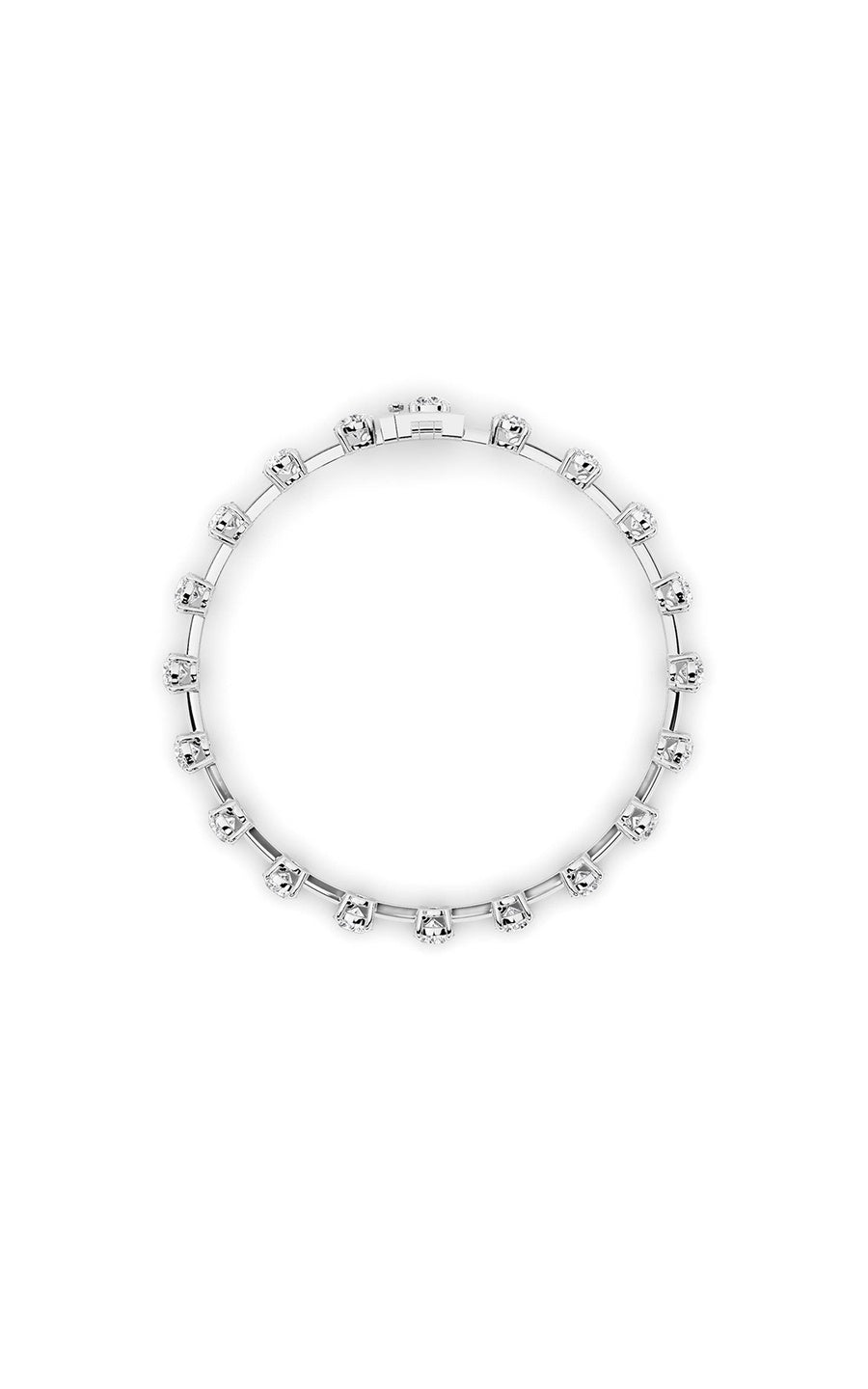 4.25Cttw Round Shaped Lab Grown Diamond Split Prong Eternity Ring in 14K Gold (F/VS)