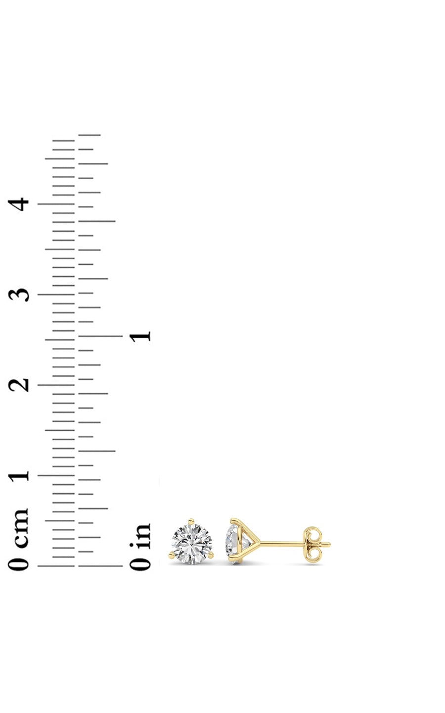 14K White Gold Earring KJ01724E.RD-1-21F